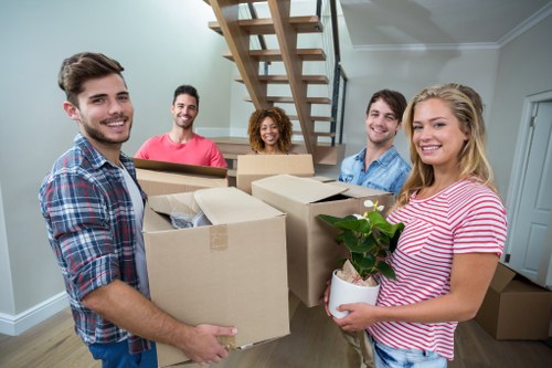 Secure mobile self storage for local apartments and mews houses