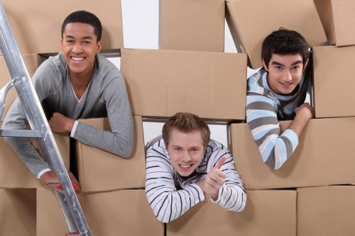 Secure storage solutions for Knightsbridge customers during a move