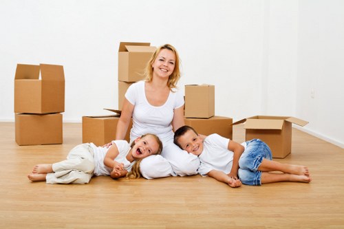Careful handling of valuable furniture during a local collection
