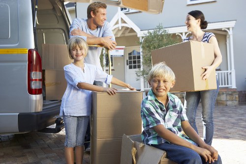 Secure storage arrangement for home furniture in central London
